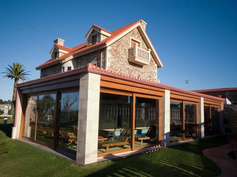 Bed and Breakfast Complejo Aldeola Мальпика Экстерьер фото